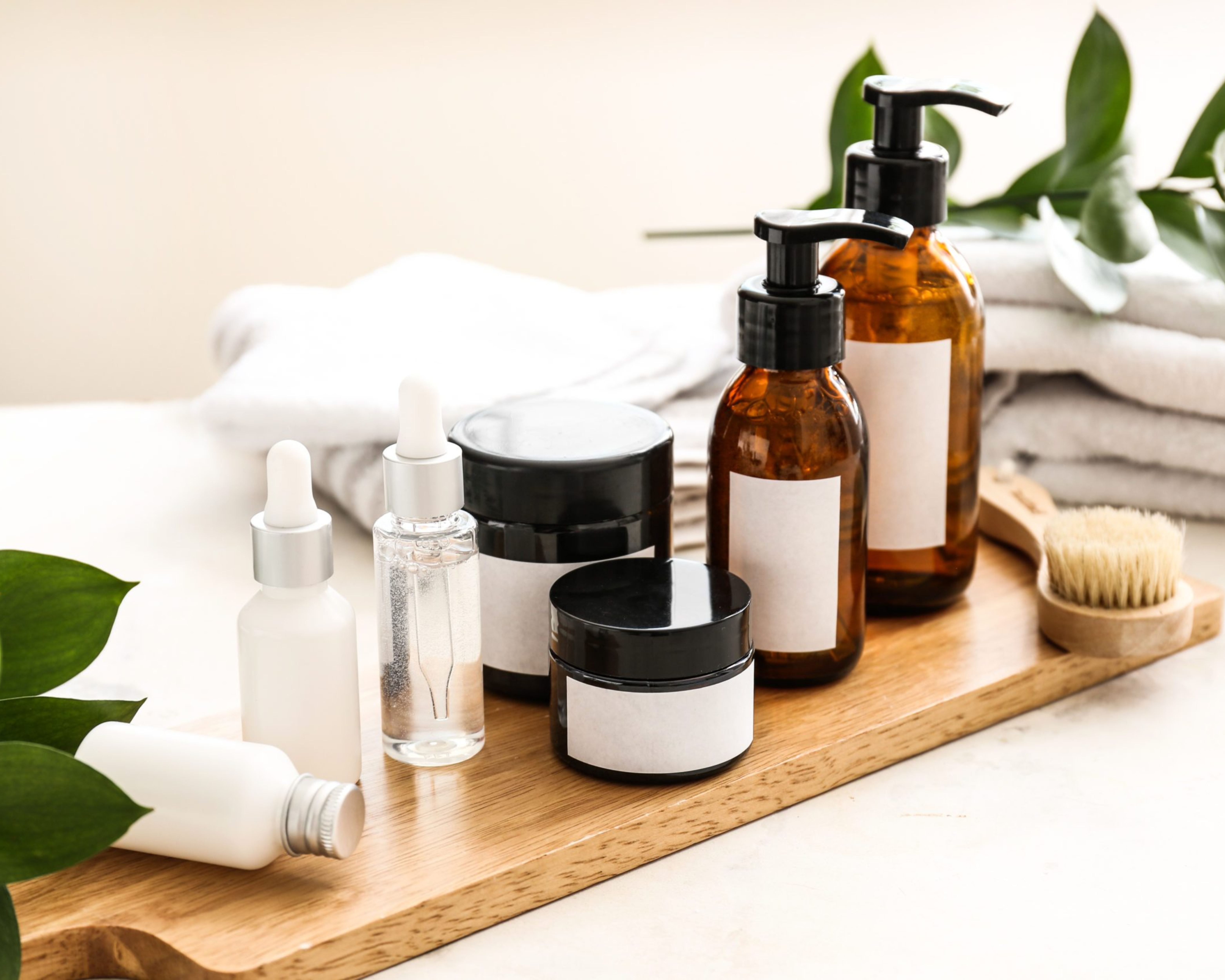 Packshot naturel de produits cosmétique ; produits de beauté Afrique ; centrale d'achat cosmétique ; distribution hygiène et cosmétique ; k-beauty